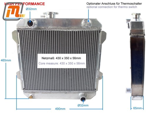 Ford escort mk2 radiator ohv - ford,