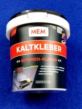MEM Kaltkleber Bitumen Kleber, 800 g, Bitumenkaltkleber für Dachpappe