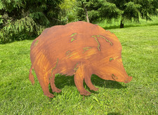 Wildschwein Edel Rost Garten