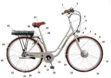 SFM / Sachs Schutzblech vorne ZX173 FASHION PLUS 20Saxonette FashionSaxonette...