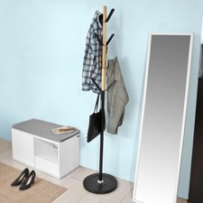 B-Waren Garderobe,Kleiderständer,Garderobenständer mit 8 Haken,FRG184-bwaren