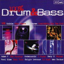 100% Drum & Bass | 2 CD | Goldie, Alex Reece, LTJ Bukem, Everything But The G...
