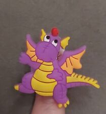 XL Kinderring Dino Fasching Kinder Schmuck Dinosaurier Kautschuk Lila Neu