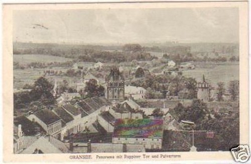 27755 gransee panorama mit - ak,