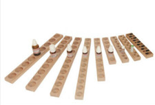 SORTIERPLATTE / Rollrandgläser Ø 10 mm DHU Globuli Taschenapotheke Homöopathie