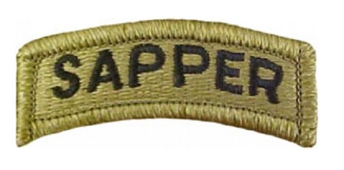 Army sapper tab - us,