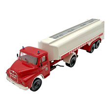 1:87 Brekina Modell MAN Diesel LKW Feuerwehr Heilbronn Tanklöschfahrzeug H0