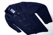 Cleptomanicx Jacke Mantel Coat Jacket Giacca Hamburg Blau Wolle Blue Wool Gr. L