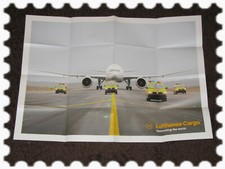 Lufthansa Cargo Poster Flugzeug Boeing B777 F LH Airline LCAG DLH 1 Stück