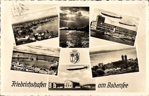 Friedrichshafen am - ak,