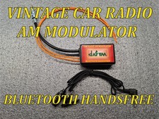 Oldtimer Autoradio AM Modulator Bluetooth-Freisprecheinrichtung Blaupunkt usw.