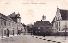 AK Oedt Grefrath - Kirchplatz