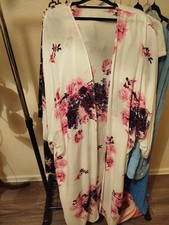 Sommermantel Kimono Strand Neu Lang