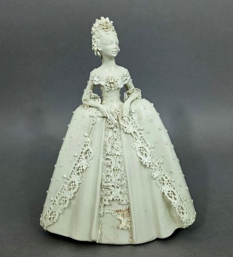 A1618 figur weiße dame - a1618,