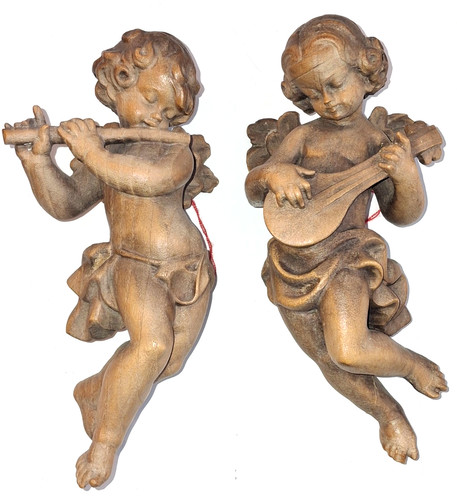 Holzfigur geschnitzt - 2, x