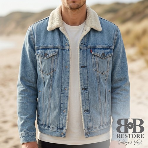 Levis jeansjacke mit fell - levis,