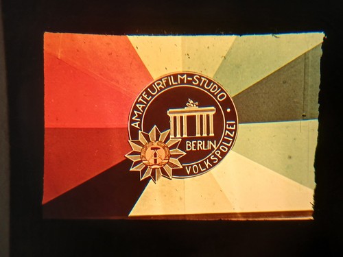 Ddr volkspolizei glasdias - ddr,