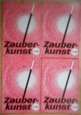 Zauberkunst Jahrgang 1980 1,2,3,4 Zeitschrift Magischer Zirkel DDR Zmeck