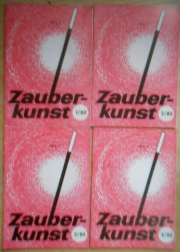Zauberkunst jahrgang 1980 - zauberkunst,