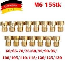 15x Hauptdüse 60-130 M6 für