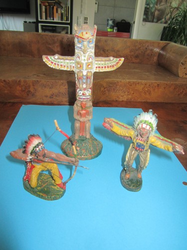 Wildwest massefiguren indianer - wildwest,