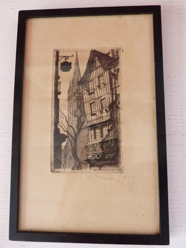 émile leroi radierung leroy - leroi, /radierung