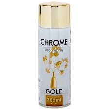 Sprühlack Gold Chrom Effekt