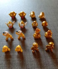 16 Super Mario World  of Nintendo  Micro Figuren Gold