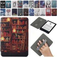 Für 6" Amazon Kindle Basic 11th Gen 2024 2022 Smart Lederhülle Magnetdeckel