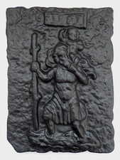 Gusseisen Wandplatte