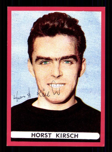 Horst kirsch autogrammkarte - horst,
