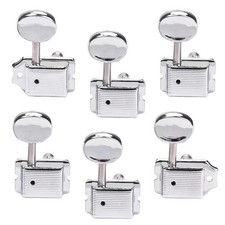 Neu 6 In Line Vintage Style Fender Gitarrenmechaniken 6R Stimmwirbel