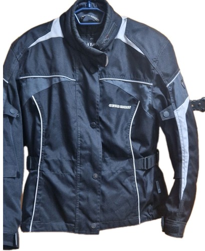 Motorrad jacke schwarz - schwarz,