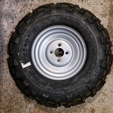 Quad / ATV Reifen auf Auto Felge Duro Buffalo 26x8-12 Lochkreis 4x100 Autocross