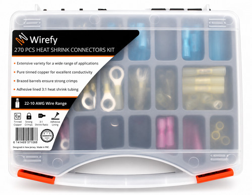 Wirefy kabelschuhe set 270tlg - wirefy,