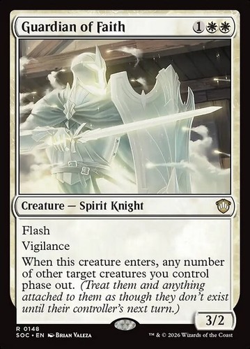 Mtg guardian faith - of,