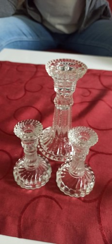 Antike press glas - antike, kerzenhalter