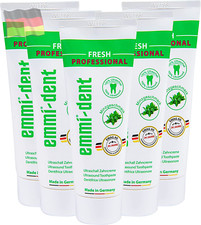 Emmi-Dent Ultraschall Zahncreme Fresh Mit Frischem Pfefferminz-Geschmack Ideal F