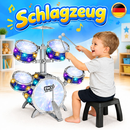 Kinder schlagzeug set - kinder,