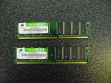 2x 1GB DDR1-RAM 184-pol. PC 3200 400 MHZ Corsair Value Select VS1GB400C3