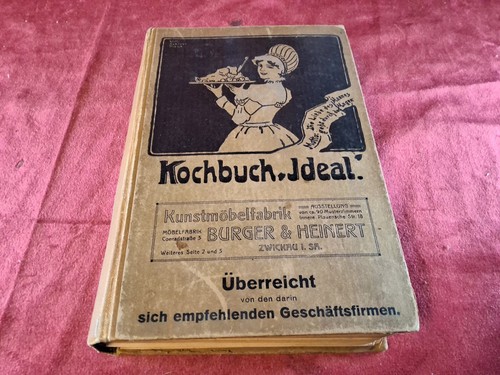Antikes buch kochbuch ideal - buch,