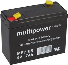 Akku 6V 7Ah passend Elektronen