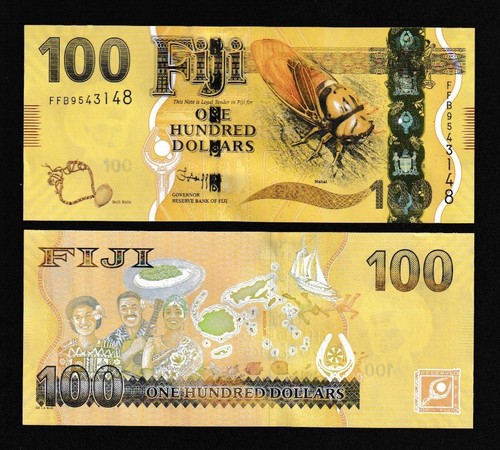 Unc fiji 100 - unc, one