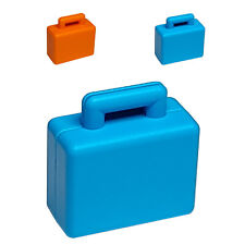 Lego Duplo® Koffer Orange Hellblau für Figur Stadt Neue Bauart - zum Auswählen