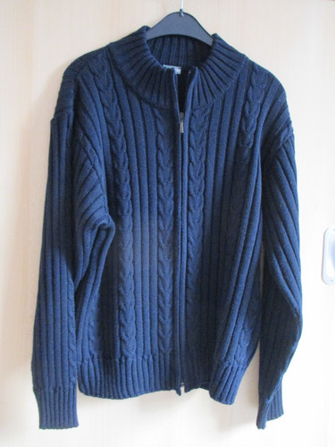 Schwarze herren strickjacke - herren,