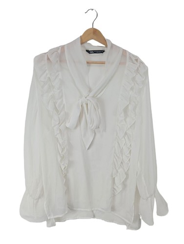 Zara rüschen bluse damen - zara,