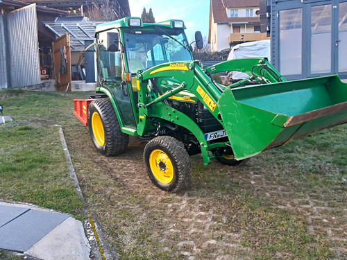 John deere 4310 4wd - deere, front