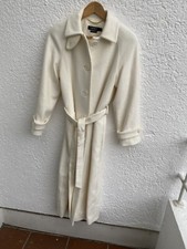 DAMEN MANTEL RALPH LAUREN LANG CREME WOLLE/CASHMERE CREME GÜRTEL NEU MIT ETIKETT