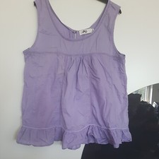 Vintage: TOP/ BABYDOLL - 100% BW M/ L/ 38 / 40/ 42 / 44 - flieder