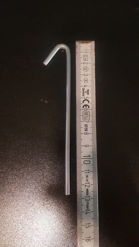 Zelthaken heringe 125mm - zelthaken/heringe,